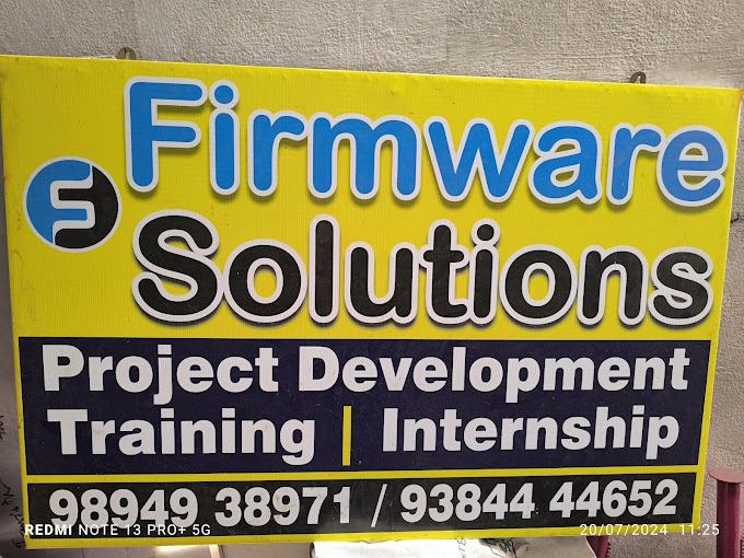 Firmware Solutions – Final Year Project Center in Coimbatore